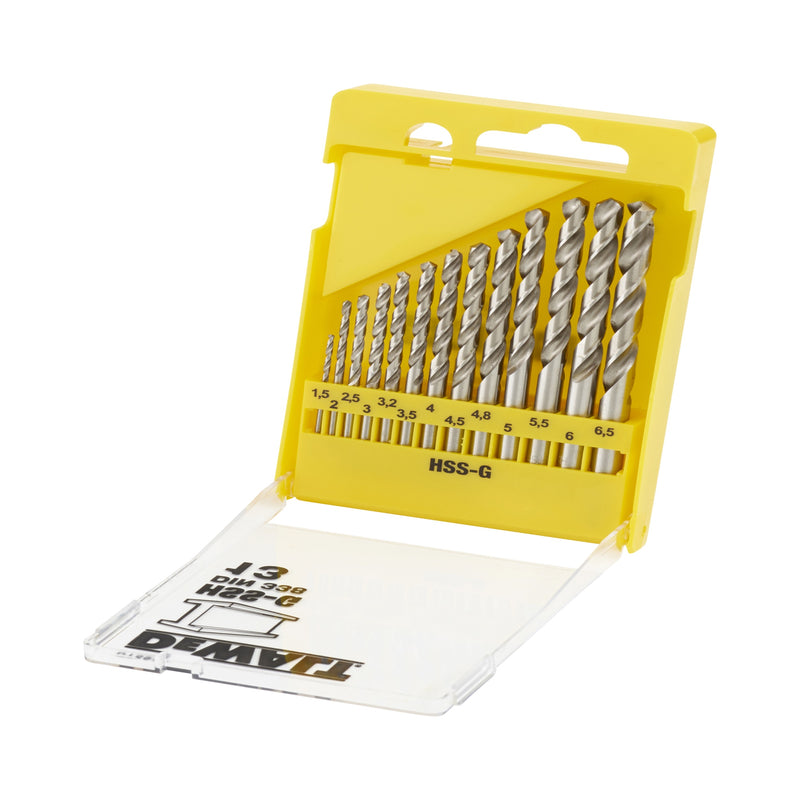 Juego de brocas para metal HSS-G Dewalt (DT5922-QZ) (13 piezas)