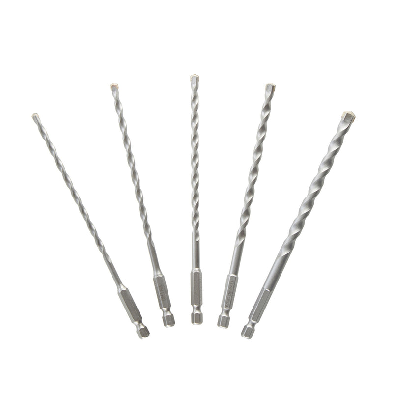 Dewalt (DT60099-QZ) Hex Shank Multi-Material Drill Bits Set (5 Pk)