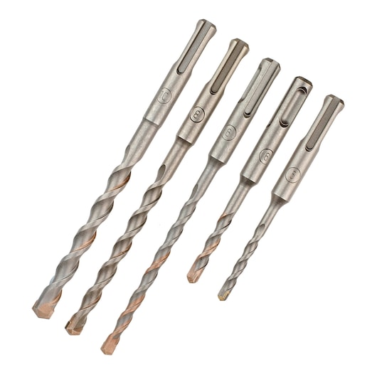Conjunto de Brocas Dewalt (DT60301-QZ) SDS-plus® de 2 Cortes em Tubo (5 peças)