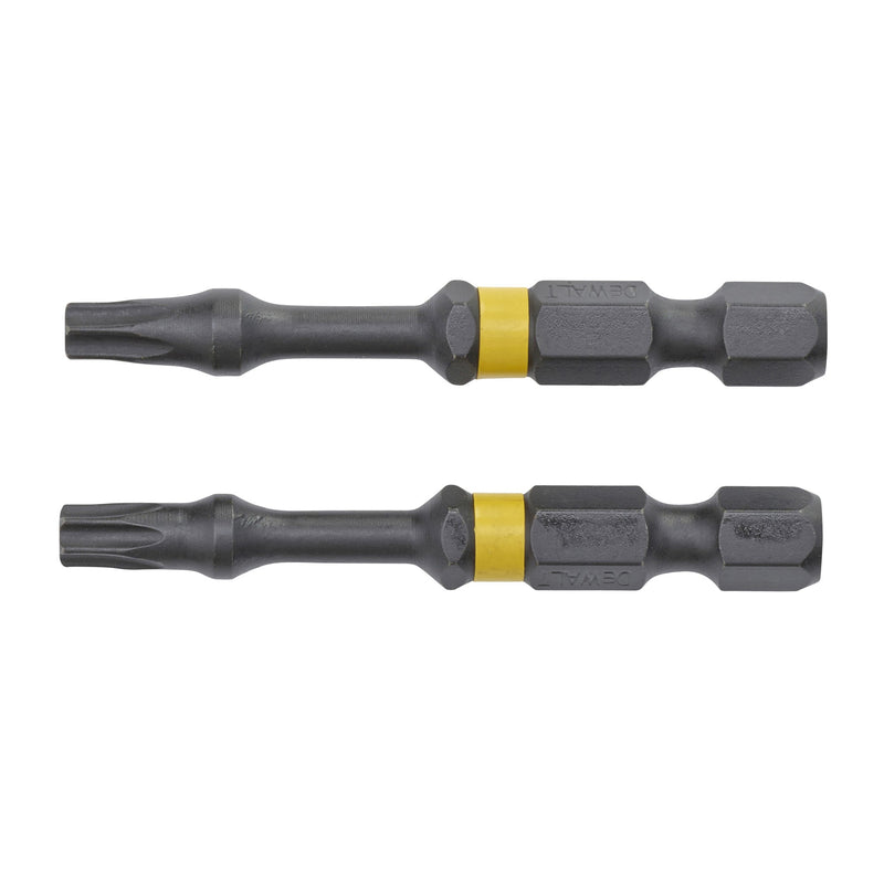 Dewalt (DT70537T-QZ) Punta de destornillador EXTREME FLEXTORQ de 57 mm T20 con manguito de bloqueo de aluminio (3 piezas).
