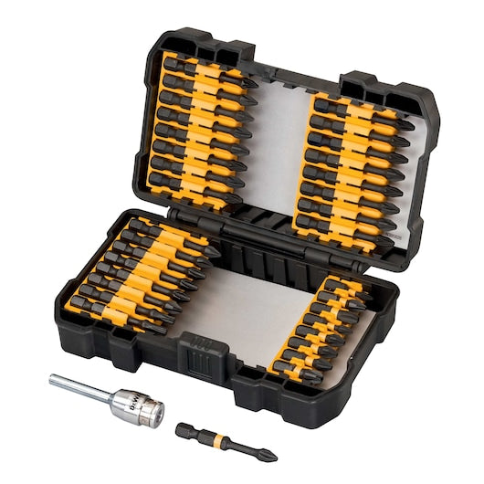 Conjunto de aparafusamento de impacto e torção Dewalt (DT70545T-QZ) com trava de parafuso de alumínio (34 peças)