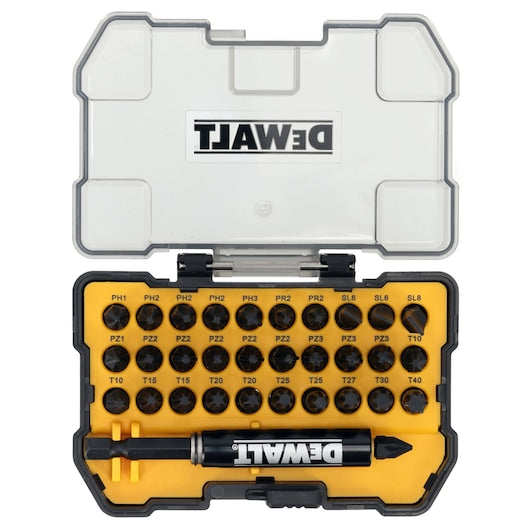 Conjunto de aparafusamento Dewalt (DT70585T-QZ) EXTREME® FLEXTORQ® com guia de impacto (32 peças)