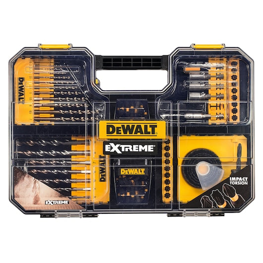 Conjunto de 100 peças de pinos de acionamento para furadeira Dewalt (DT70620T-QZ) EXTREME®