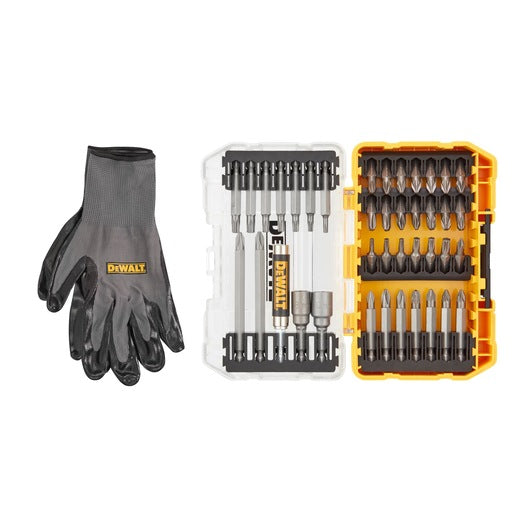 Juego de destornilladores con guantes Dewalt (DT70700-QZ) (40 piezas)