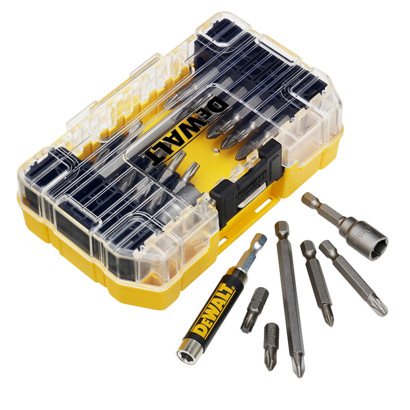 Conjunto de Aparafusadoras Dewalt (DT70702-QZ) em Estojo Pequeno TOUGHCASE+ (40 peças)
