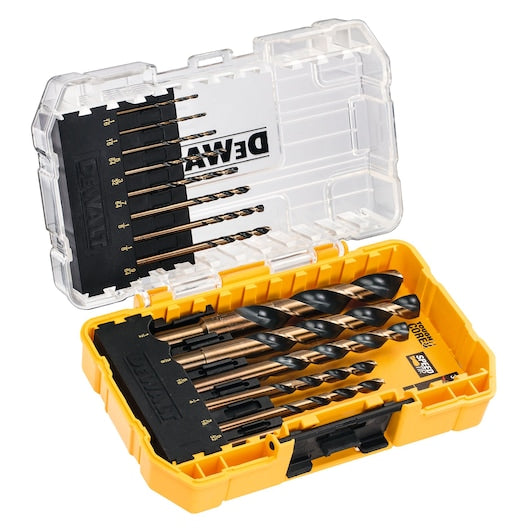 Conjunto de brocas para metal Dewalt (DT70727-QZ) PRETO E DOURADO (14 peças)