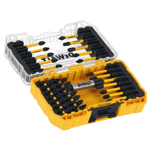 Conjunto de chaves de fenda Dewalt (DT70730T-QZ) EXTREME® FLEXTORQ® em estojo pequeno TOUGHCASE®+ (25 peças)