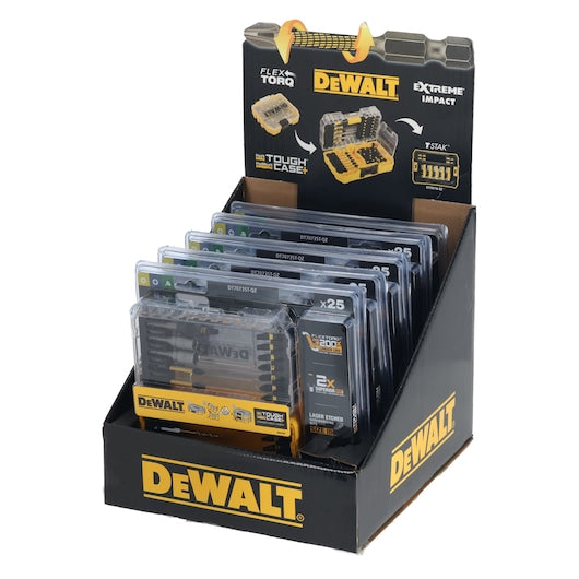 Conjunto de Pontas de Furadeira Dewalt (DT70735T-QZ) EXTREME® FLEXTORQ® (25 peças)