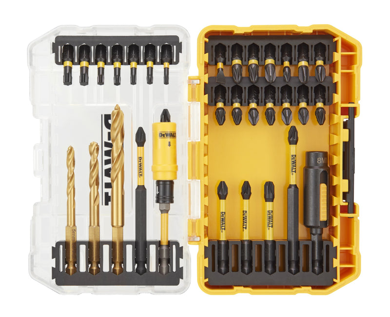 Dewalt (DT70741T-QZ) Conjunto de Pontas de Aparafusar EXTREME FLEXTORQ em Estojo Pequeno TOUGHCASE+ (32 peças)