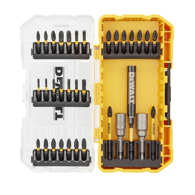 Dewalt (DT70742T-QZ) Jogo de Aparafusadoras EXTREME FLEXTORQ em Estojo Pequeno TOUGHCASE+ (33 peças)