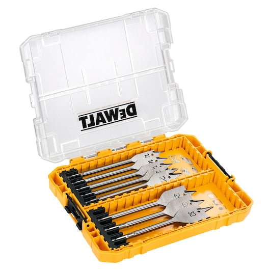 Conjunto de brocas planas para madeira Dewalt (DT70750-QZ) (8 peças)