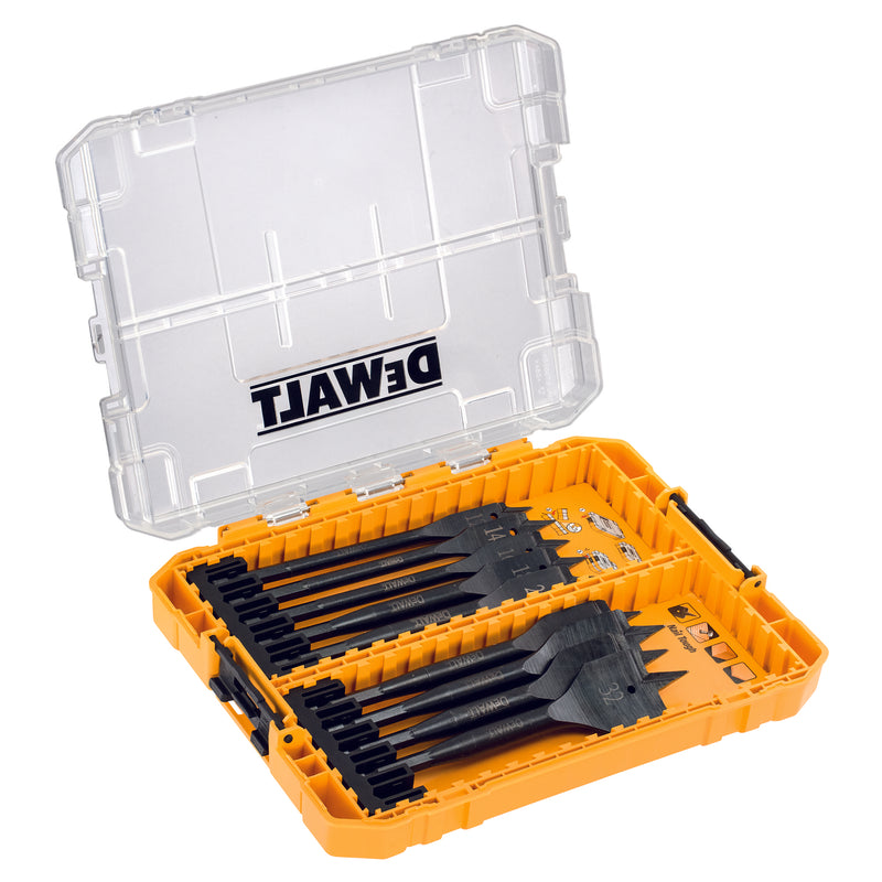 Dewalt (DT70751-QZ) Conjunto de 9 peças de lâminas planas resistentes ao impacto EXTREME para madeira.