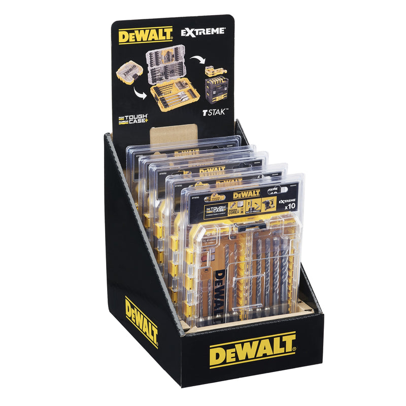 Conjunto de brocas para alvenaria Dewalt (DT70753-QZ) EXTREME SDS-plus (10 peças)