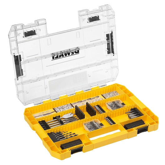 Conjunto de 80 peças de encaixe para furadeira Dewalt (DT70767-QZ) em estojo grande TOUGHCASE®+.