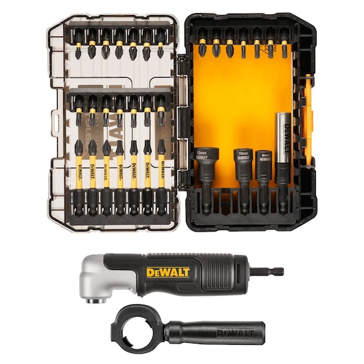 Dewalt (DT70782-QZ) Conjunto de Parafusadeiras de Impacto DEWALT® x McLaren F1 Team com Adaptador de Ângulo Reto (33 peças)