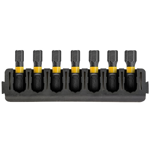 Dewalt (DT70806-QZ) EXTREME® FLEXTORQ® Barra de Pontas de Chave de Fenda 25mm x 7mm (7 peças)