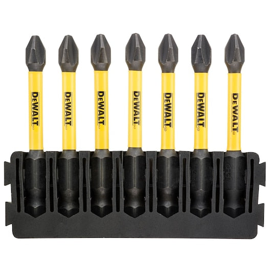 Dewalt (DT70817-QZ) EXTREME® FLEXTORQ® Barra de Pontas de Chave de Fenda PH2 de 57 mm (7 peças)