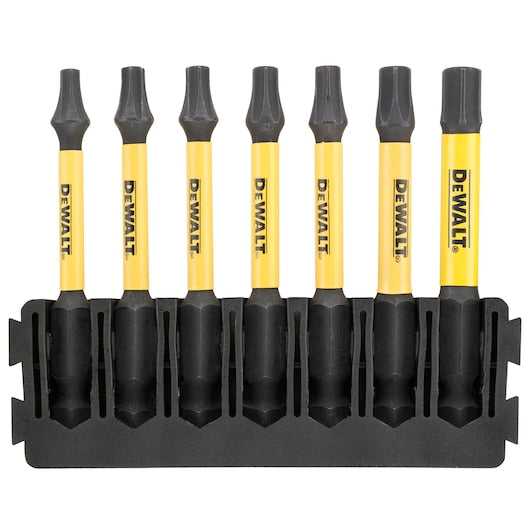 Dewalt (DT70825-QZ) EXTREME® FLEXTORQ® Barra de Pontas Torx de 57 mm (7 peças)