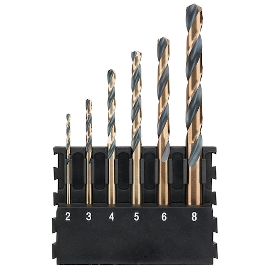 Barra de brocas Dewalt (DT70828-QZ) PRETA E DOURADA (6 peças)
