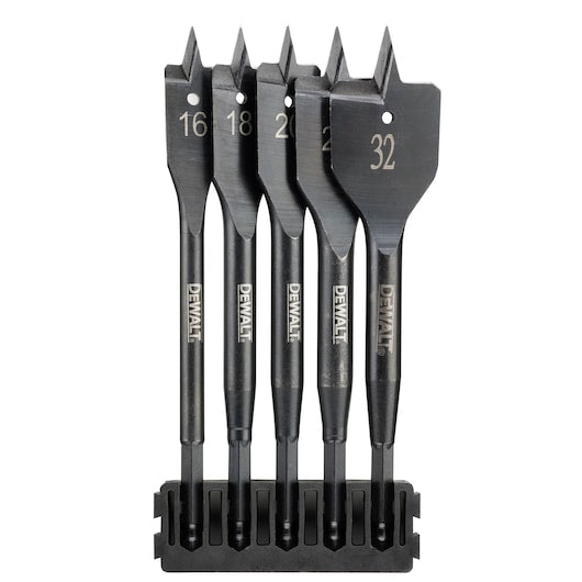 Barra de mistura de brocas planas para madeira Dewalt (DT70834-QZ) EXTREME® (5 peças)