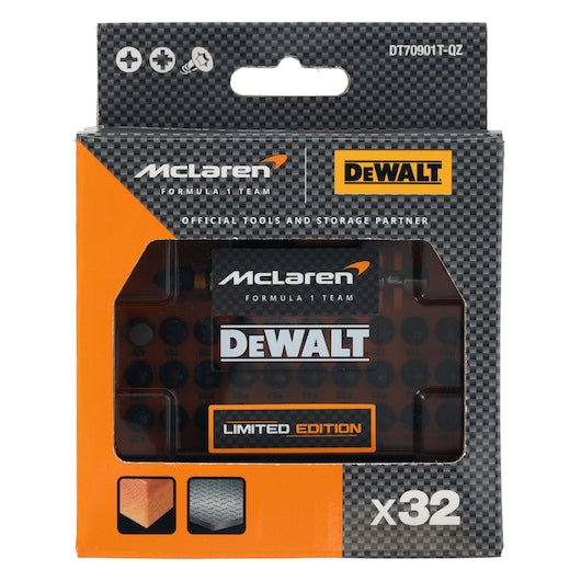 Dewalt (DT70901T-QZ) DEWALT® x McLaren F1 Team FLEXTORQ® Screwdriver Set (32 pcs.)