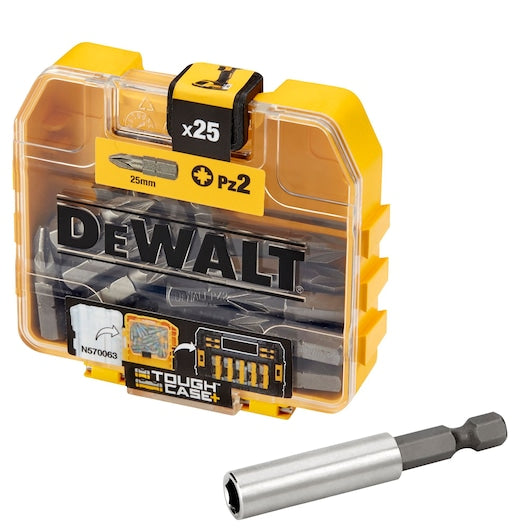 Conjunto de ferramentas de armazenamento a granel de alto desempenho Dewalt (DT71706-QZ) Pz2 (25 mm) (25 peças)