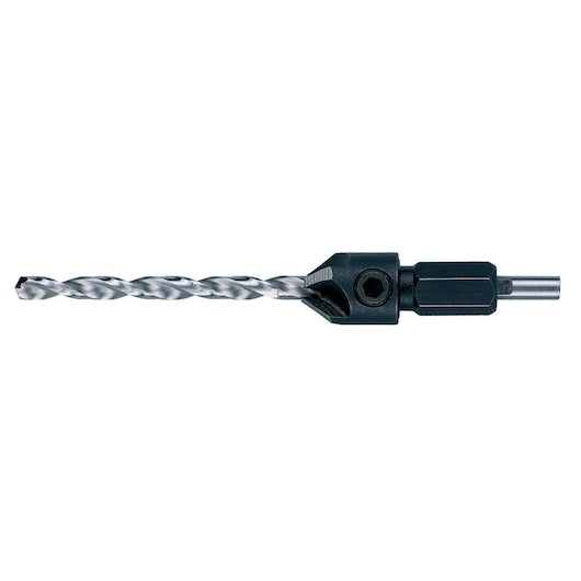 Broca piloto nº 12 de 6 mm e escareador de 4 lâminas Dewalt (DT7607-XJ).