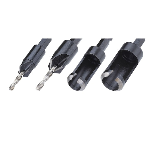 Conjunto de cortador de cavilhas e escareador Dewalt (DT7620-QZ) (4 peças)