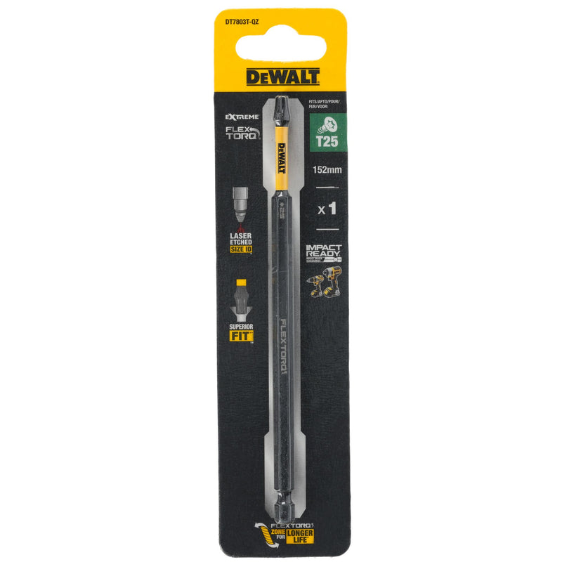Broca de impacto Dewalt (DT7803T-QZ) EXTREME FLEXTORQ de 152 mm T25