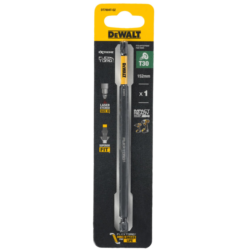 Dewalt (DT7804T-QZ) Punta EXTREME FLEXTORQ de 152 mm T30