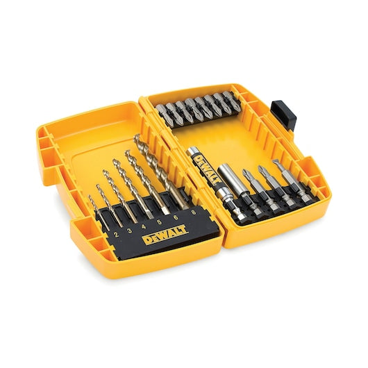 Dewalt (DT7921B-QZ) Jogo de 19 Brocas de Metal EXTREME HSS-G em Estojo Resistente e Compacto