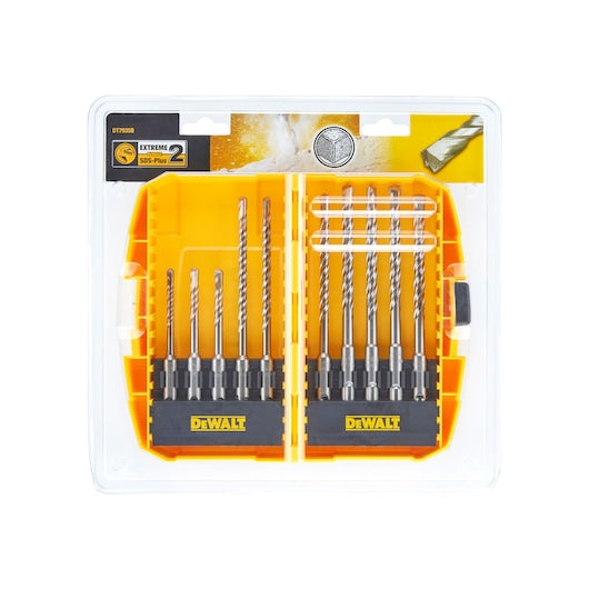 Conjunto de 10 peças Dewalt (DT7935B-QZ) EXTREME SDS PLUS