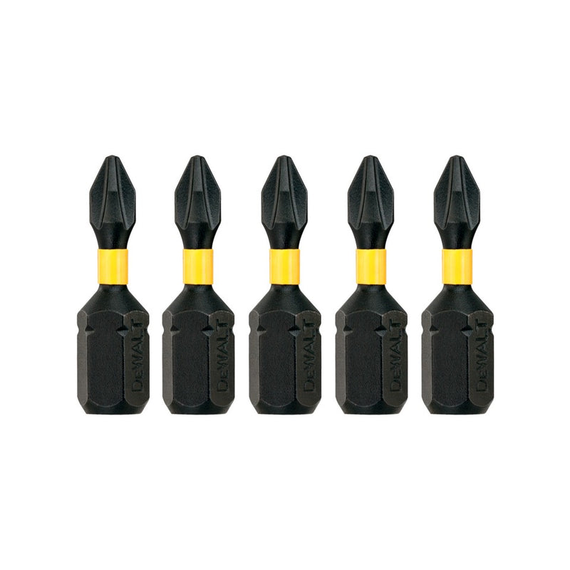 Dewalt (DT7993T-QZ) EXTREME FLEXTORQ 25mm PH1 Screwdriver Bit (5 Pk)