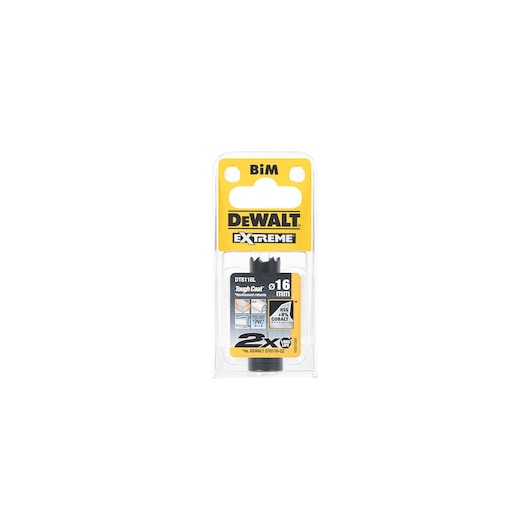 Serra copo bimetálica Dewalt (DT8116L-QZ) EXTREME HSS de 16 mm