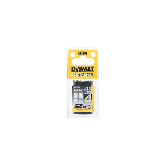 Serra copo bimetálica Dewalt (DT8133L-QZ) EXTREME HSS de 33 mm