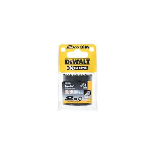 Serra copo bimetálica Dewalt (DT8151L-QZ) EXTREME HSS de 51 mm