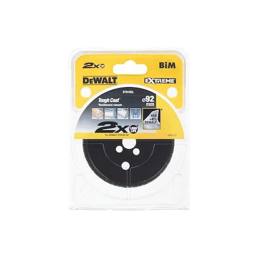 Serra copo bimetálica Dewalt (DT8192L-QZ) EXTREME HSS de 92 mm