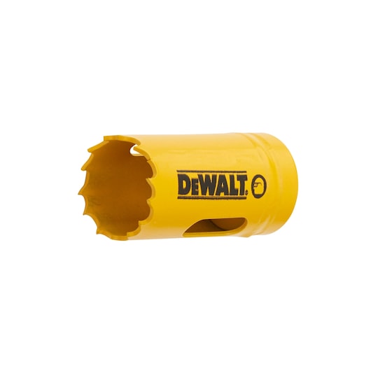 Serra copo bimetálica Dewalt (DT83022-QZ) de 22 mm em aço rápido.