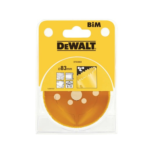 Serra copo bimetálica Dewalt (DT83083-QZ) de 83 mm em aço rápido
