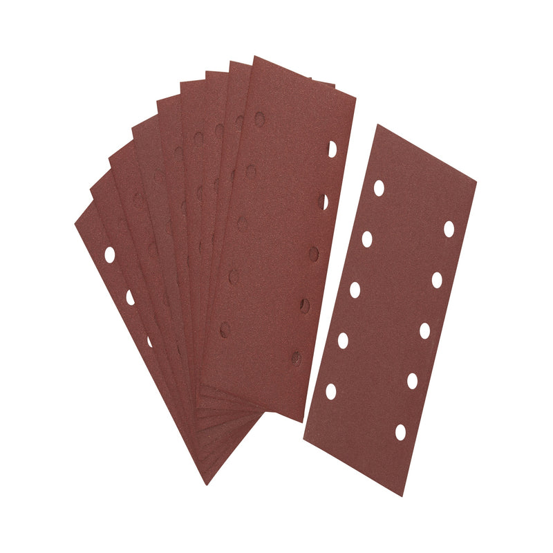 Dewalt (DT8550-QZ) 1/2 Hoja 115 mm x 228 mm 60P Velcro Hoja Multiusos 8 Orificios (Paquete de 10)