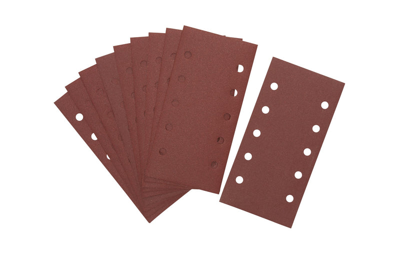 Dewalt (DT8551-QZ) 1/2 Sheet 115mm x 228mm 80P Velcro Multi-Purpose Sheet 8-Hole (10 Pk)