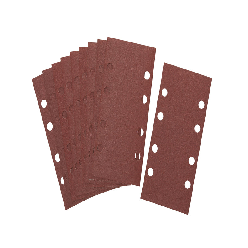 Dewalt (DT8622-QZ) 1/3 Sheet 93mm x 190mm 120P Multi-Purpose Sanding Sheet 8-Hole (10 Pk)