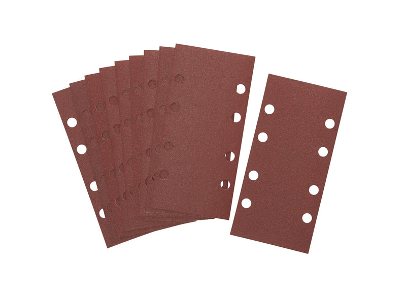 Dewalt (DT8623-QZ) 1/3 Sheet 93mm x 190mm 180P Multi-Purpose Sanding Sheet 8-Hole (10 Pk)