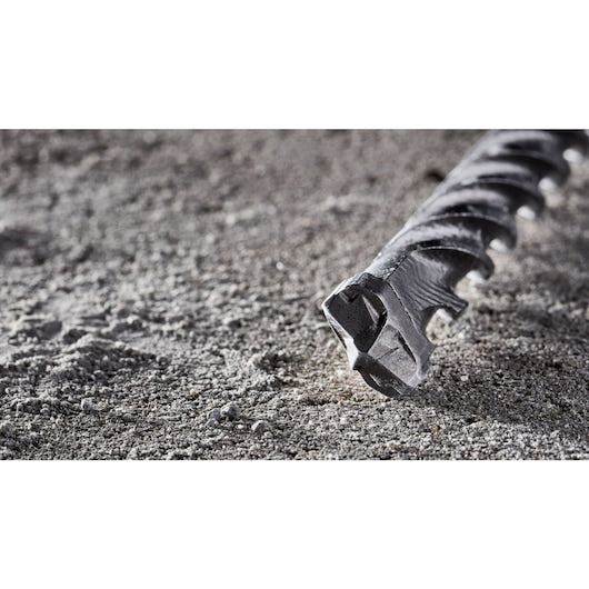 Broca de metal duro com cabeça completa SDS-plus® de 6,5 mm x 260 mm da série Elite da Dewalt (DT8961-QZ) com 4 lâminas (pacote com 10)