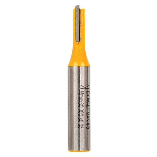 Dewalt (DT90001-QZ) Fresa reta de dupla face com ponta de carboneto de tungstênio (TCT) de 5 mm x 8 mm para madeira