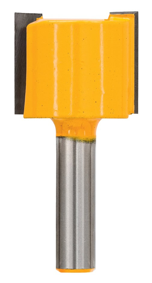 Dewalt (DT90012-QZ) 25 mm x 8 mm com ponta de carboneto de tungsténio (TCT) cortador reto broca de tupia de madeira de dois gumes