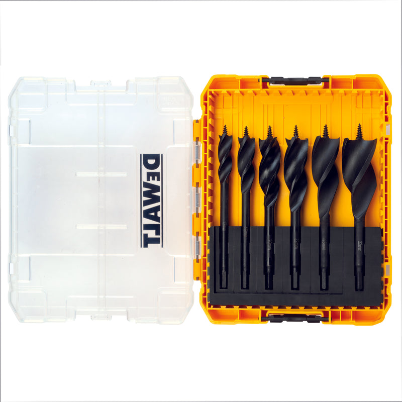 Dewalt (DT90238-QZ) 152mm Tri-Flute Spade Bit Wood Drilling Set (6 pcs.)
