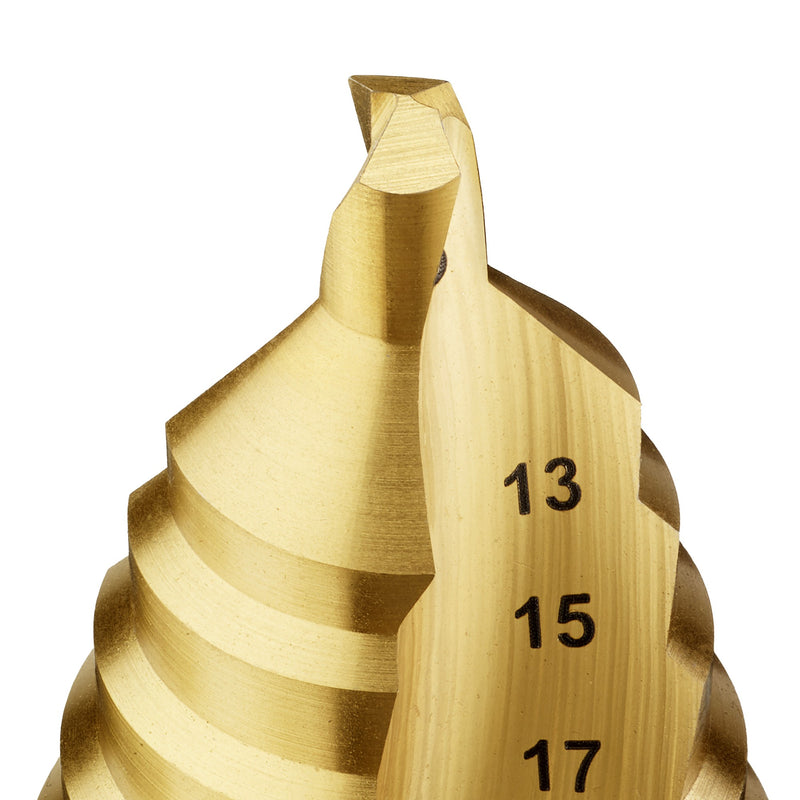 Broca escalonada de titanio para metal Dewalt (DT90247-QZ) de 5 mm a 35 mm