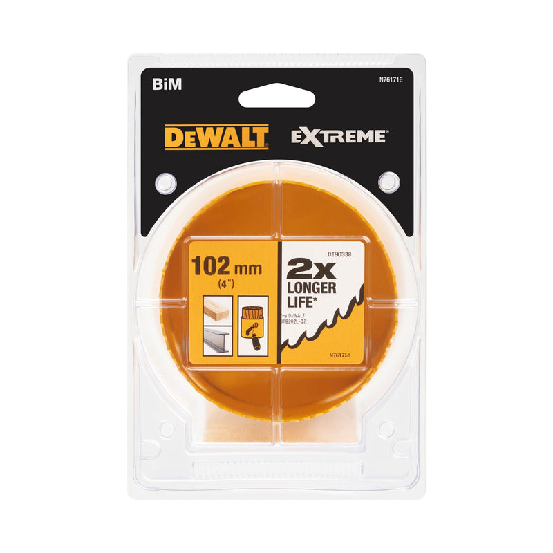 Dewalt (DT90338-QZ) EXTREME 102mm Bi-Metal Hole Saw