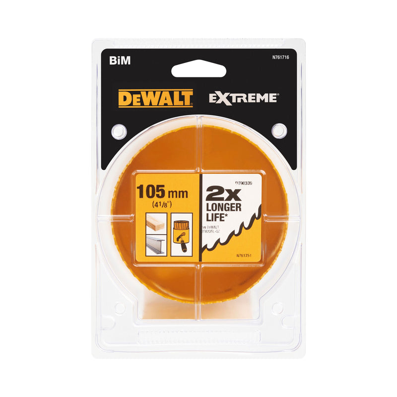 Dewalt (DT90339-QZ) EXTREME 105mm Bi-Metal Hole Saw